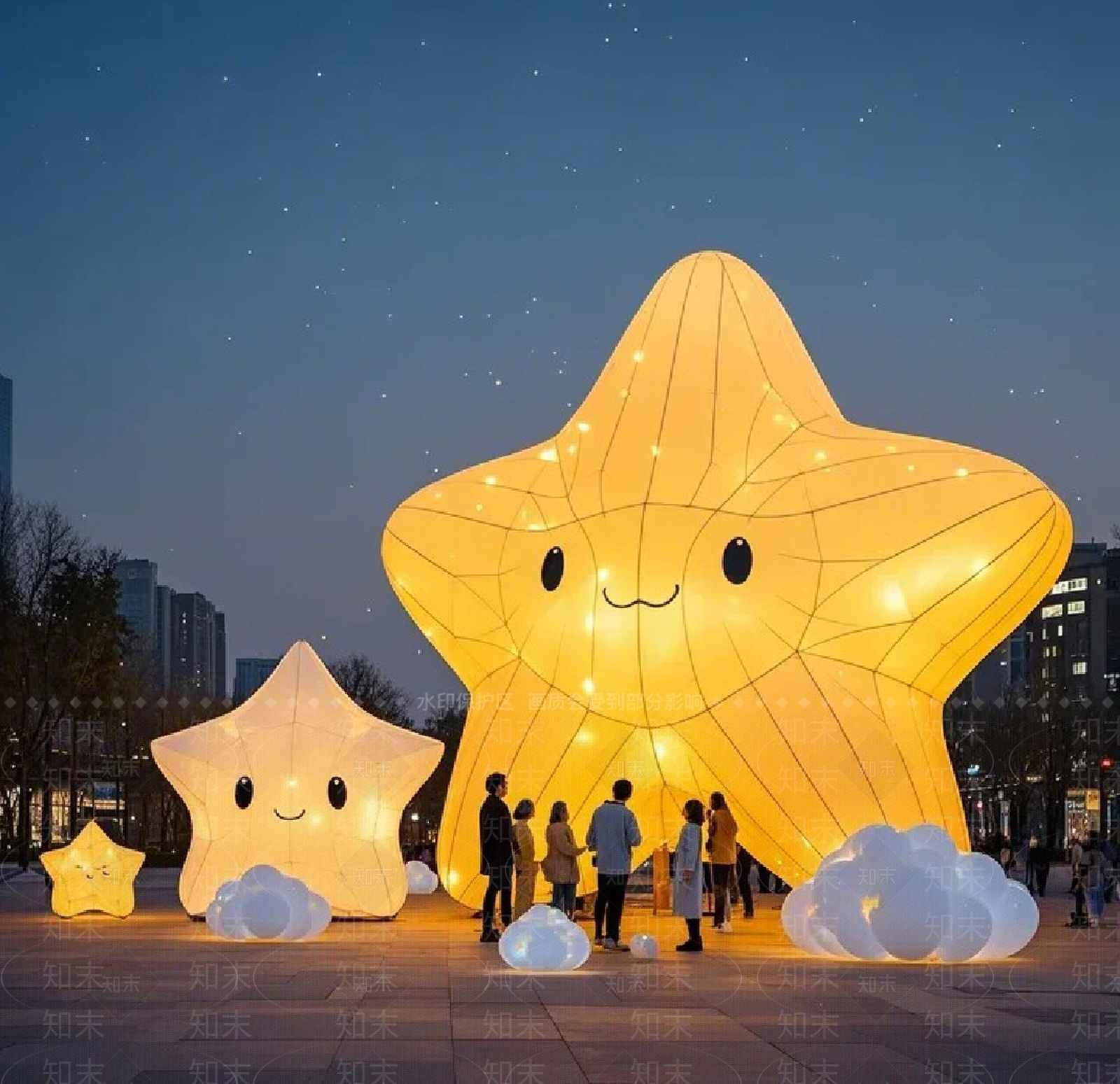 现代艺术装置SU模型下载【ID:1186891392】