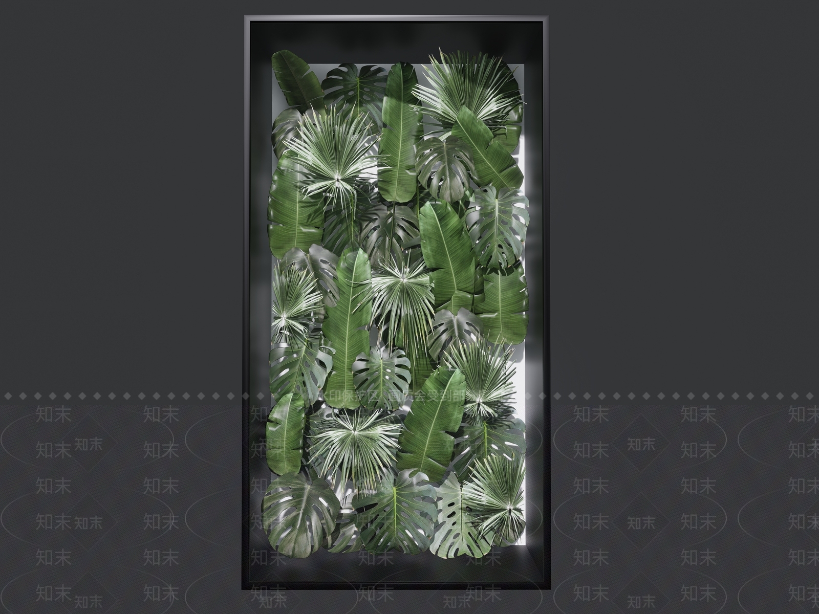 绿植墙SU模型下载【ID:1186908439】