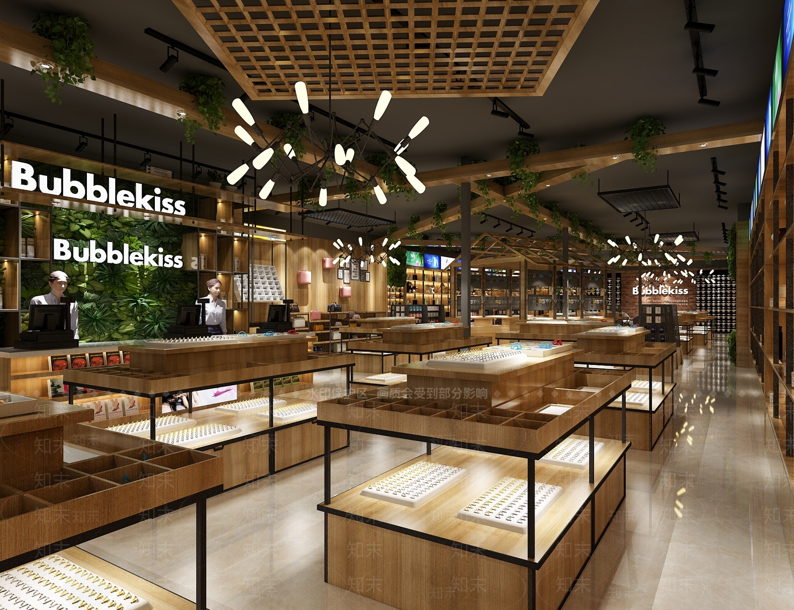 现代珠宝店3D模型下载【ID:1186916724】