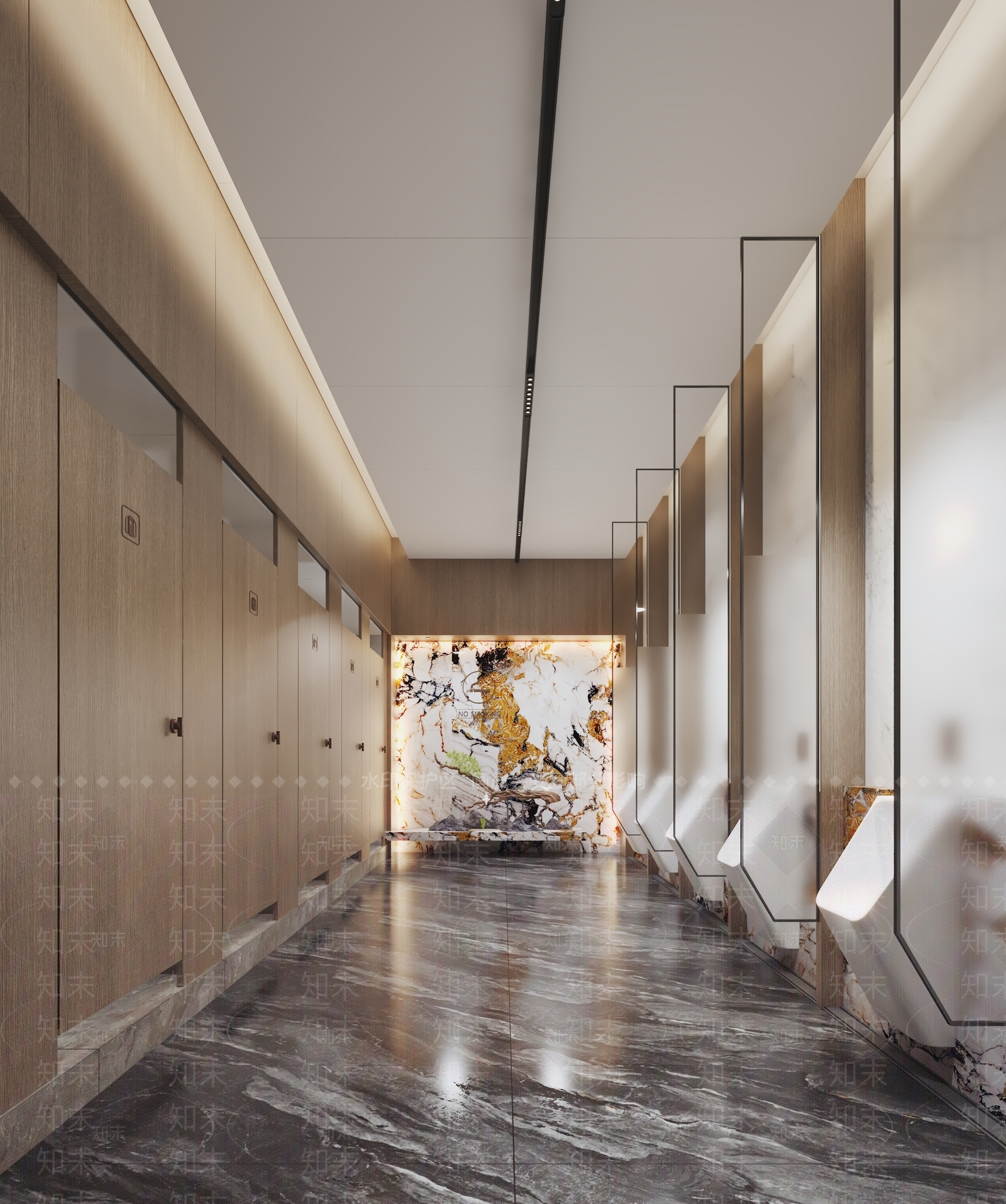 现代公共卫生间3D模型下载【ID:1186919336】