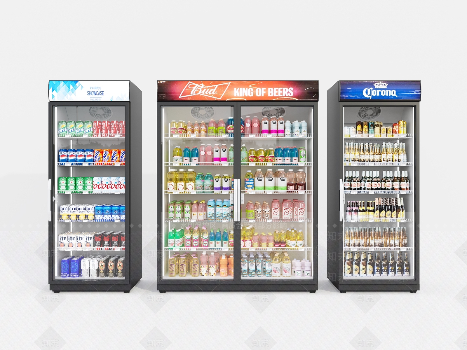 冰柜3D模型下载【ID:1186928271】