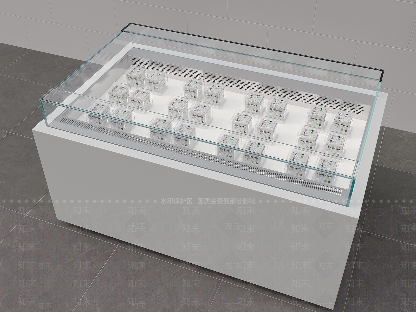 现代甜品面包店3D模型下载【ID:1186929018】