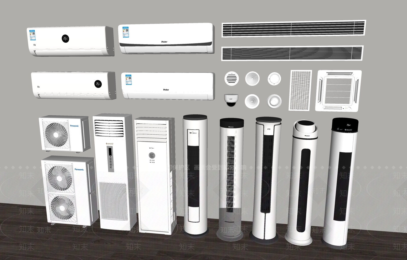 空调SU模型下载【ID:1186929779】