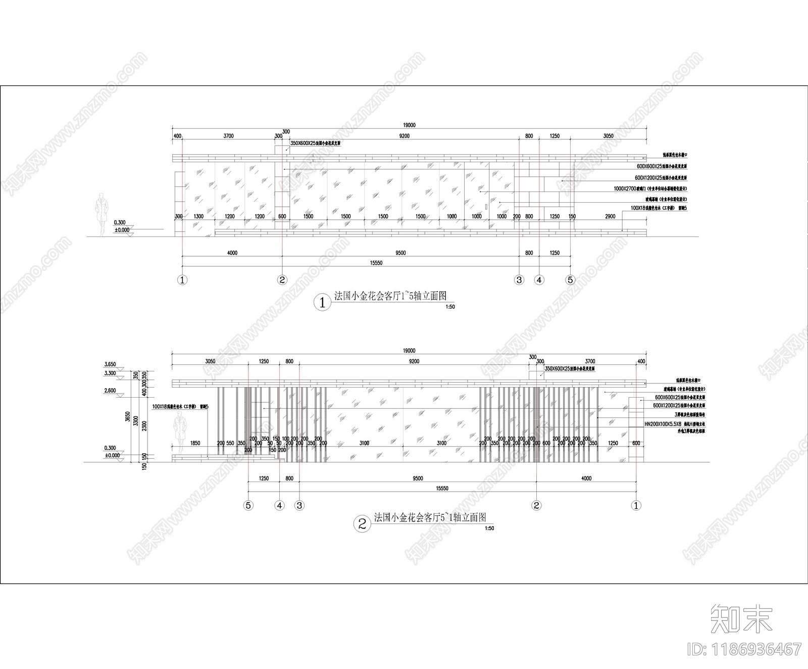 现代庭院cad施工图下载【ID:1186936467】