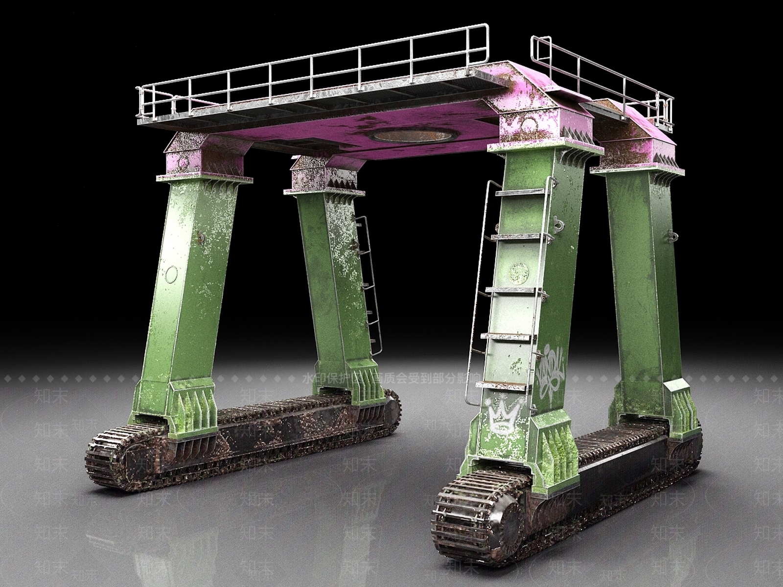 公用器材3D模型下载【ID:1186940712】