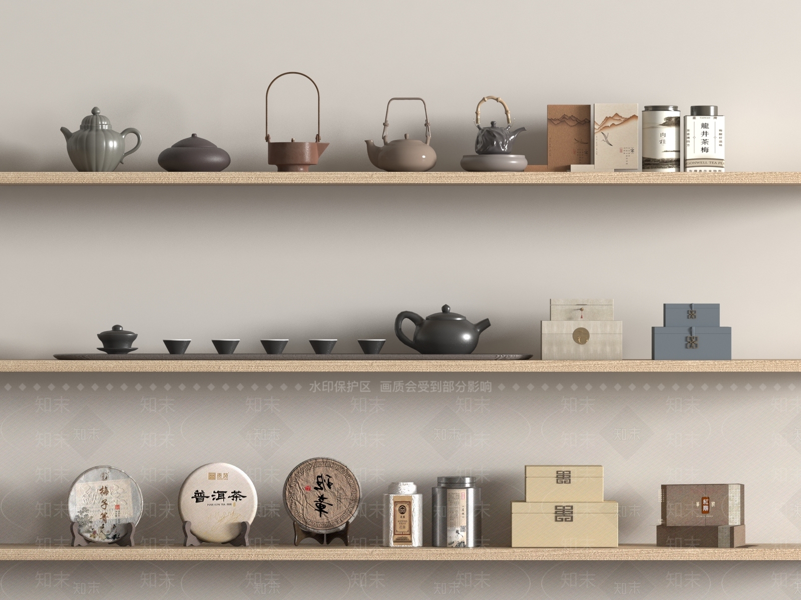茶具SU模型下载【ID:1186941648】