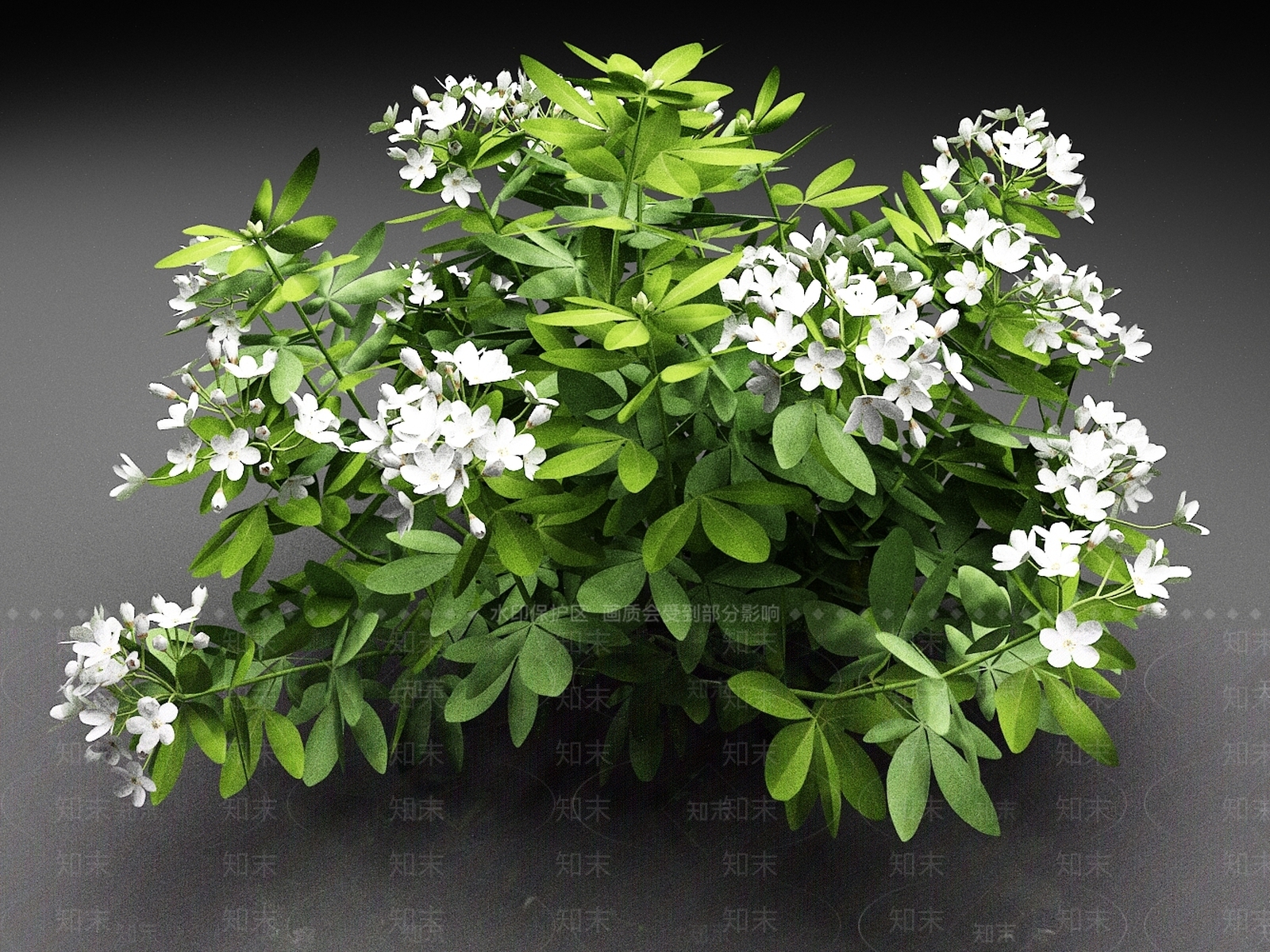 花草组合3D模型下载【ID:1186941547】