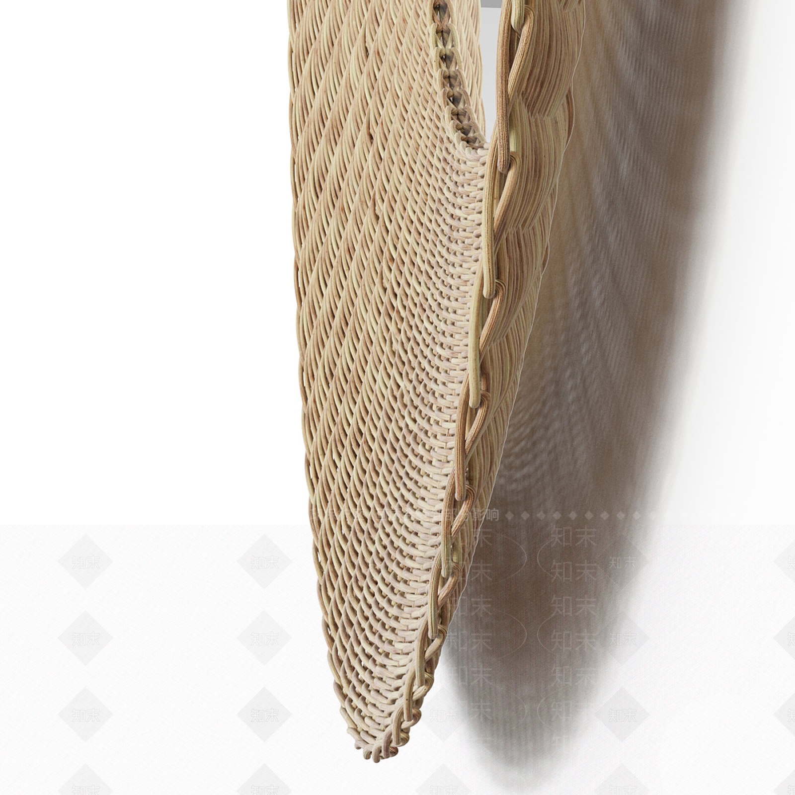 新中式原木挂件3D模型下载【ID:1186958031】