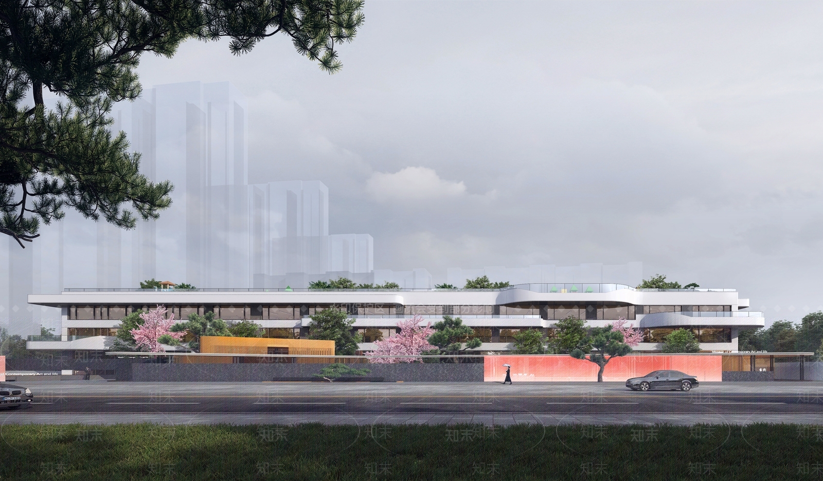 现代小公建SU模型下载【ID:1186960896】