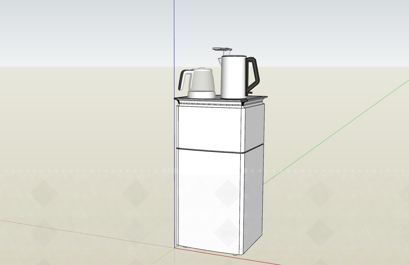 茶具SU模型下载【ID:1186961347】