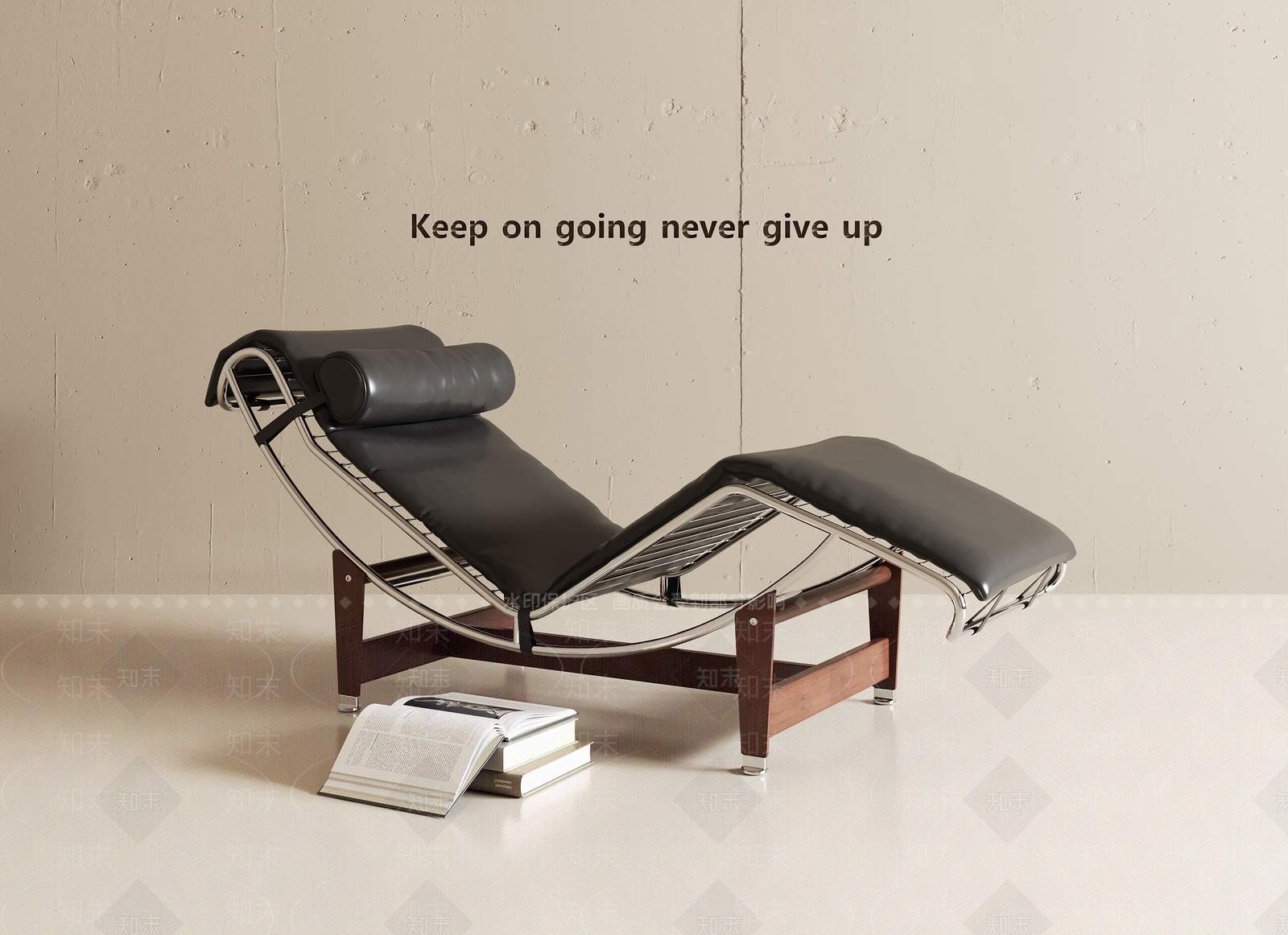 现代中古躺椅3D模型下载【ID:1186961807】