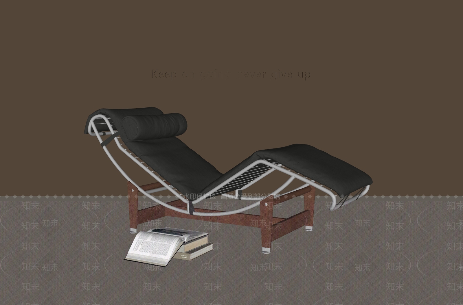 现代中古躺椅SU模型下载【ID:1186961940】