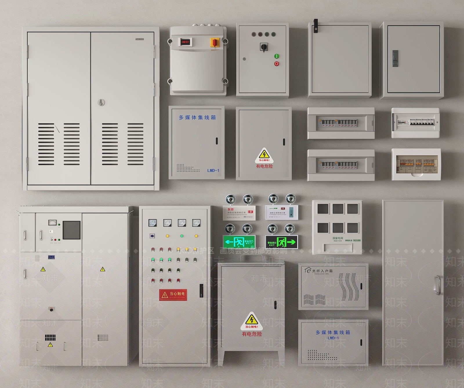 工业设备3D模型下载【ID:1186964652】