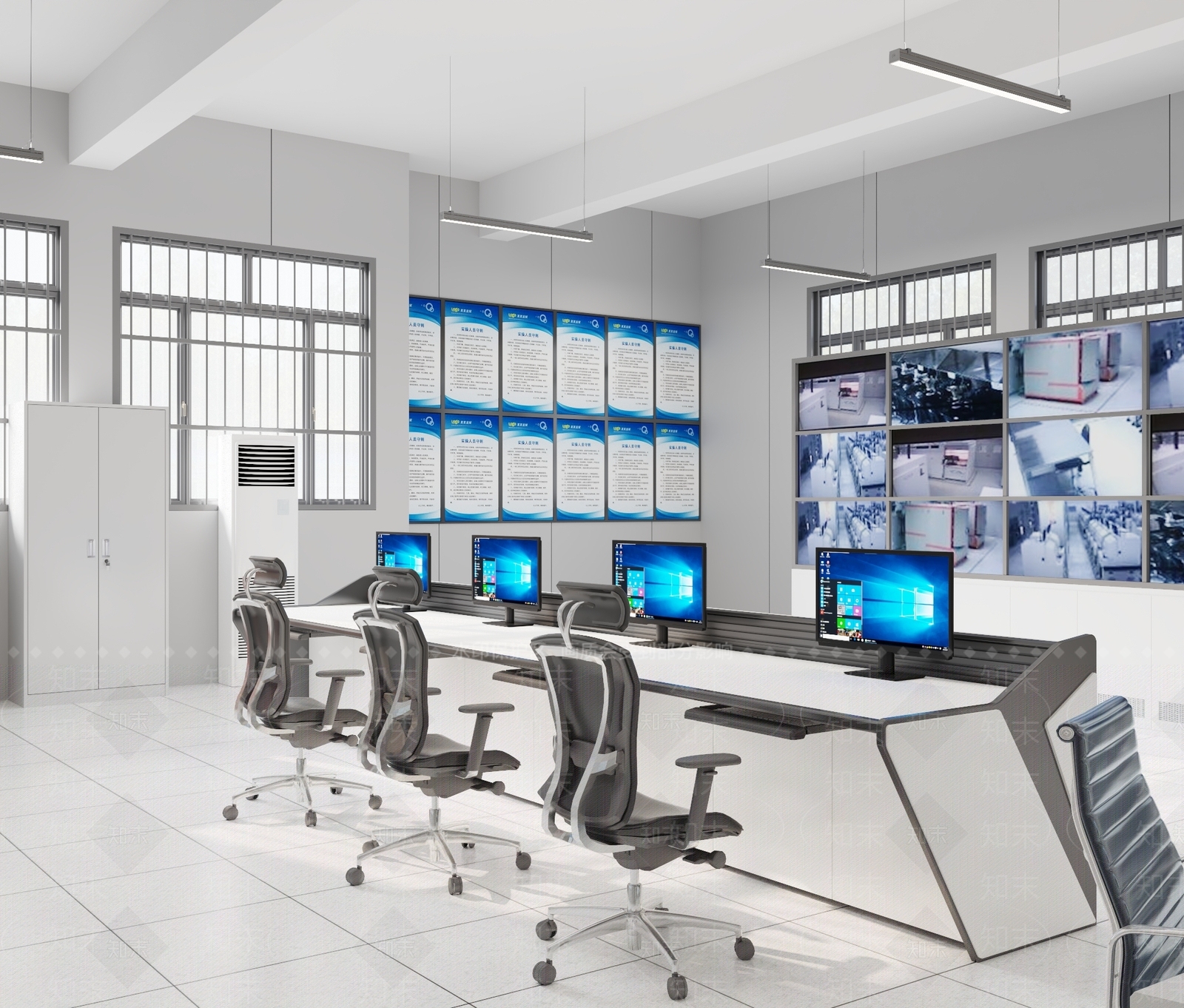 现代指挥中心3D模型下载【ID:1215036914】