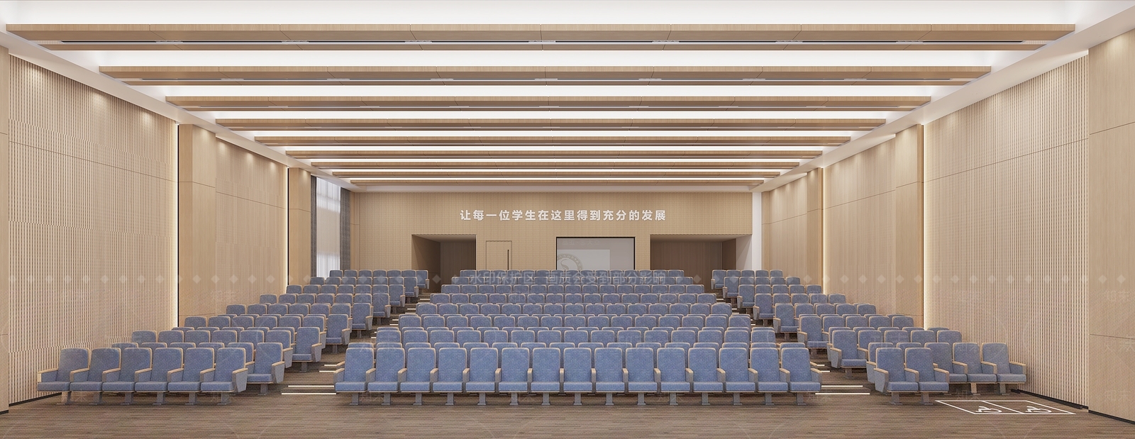 现代报告厅3D模型下载【ID:1215037001】