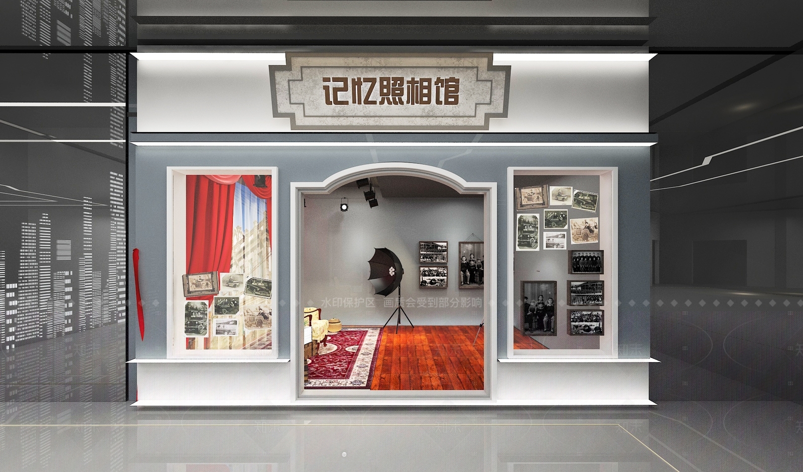 欧式博物馆SU模型下载【ID:1215959222】