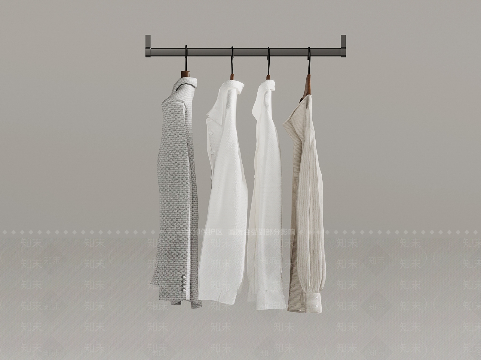 衣服3D模型下载【ID:1186975889】