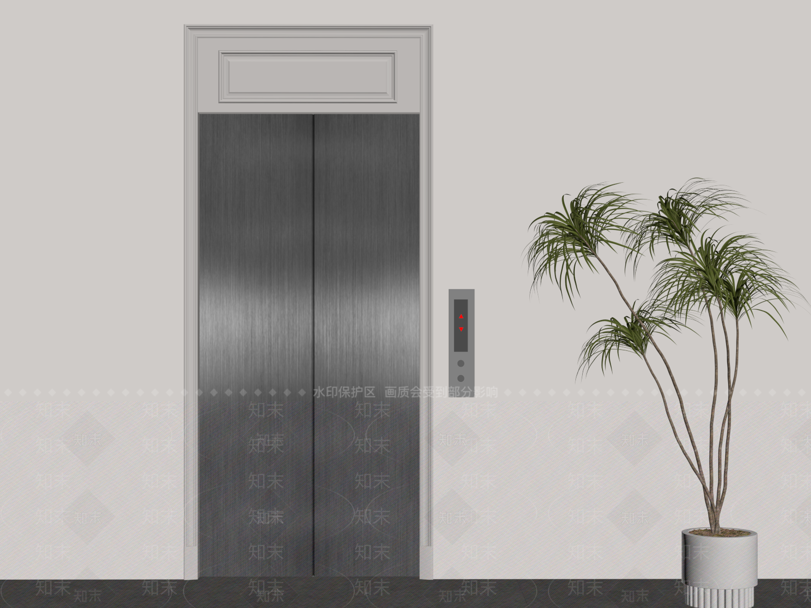 法式其他门SU模型下载【ID:1186980707】