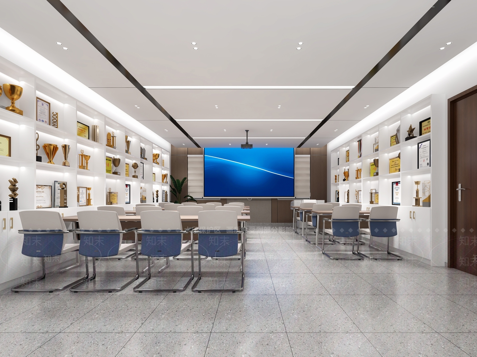 现代其他办公空间3D模型下载【ID:1186984584】