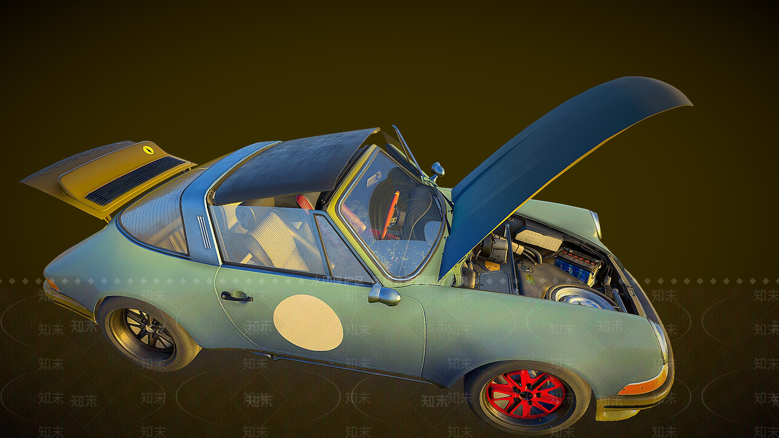 汽车3D模型下载【ID:1186993718】
