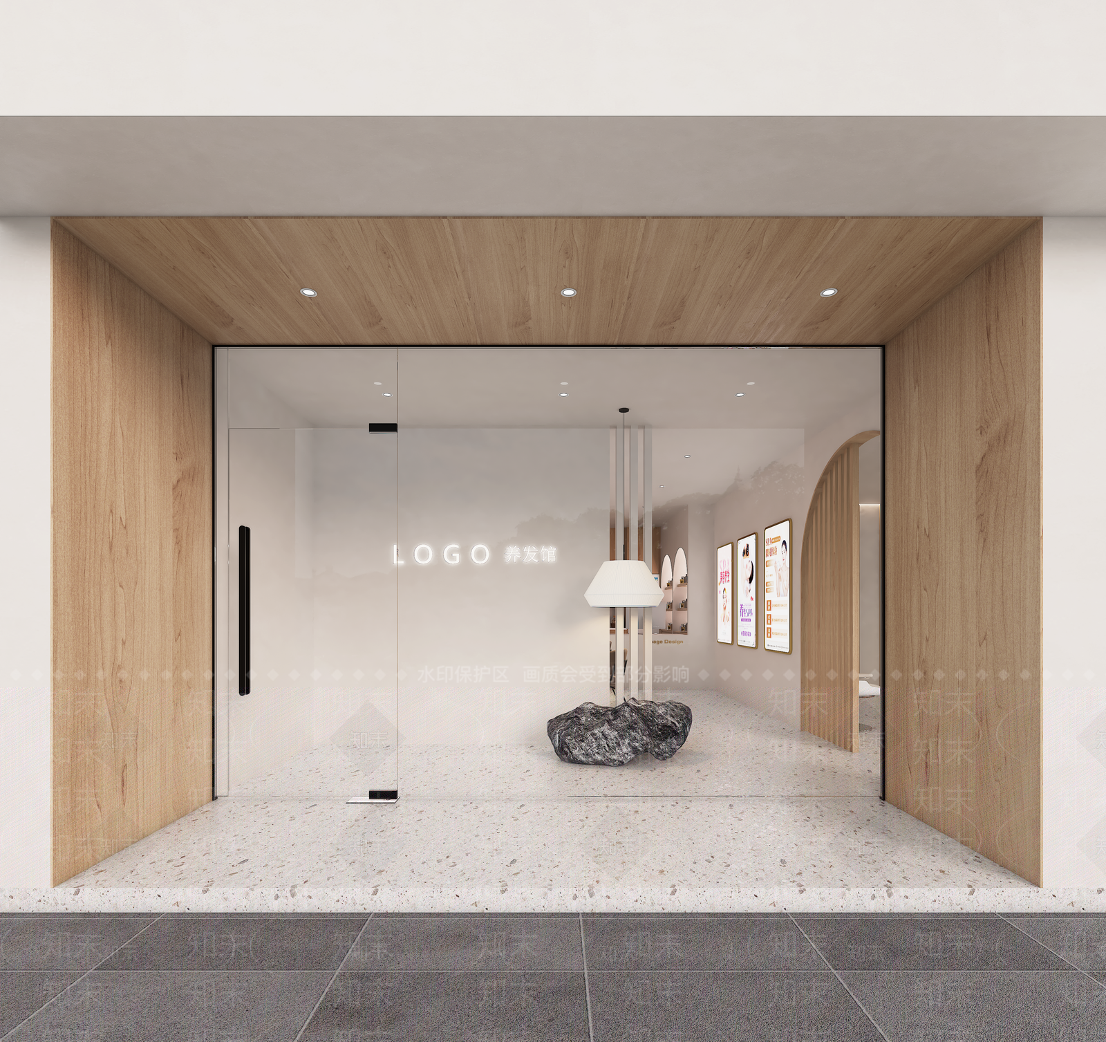 现代美容院3D模型下载【ID:1186996291】