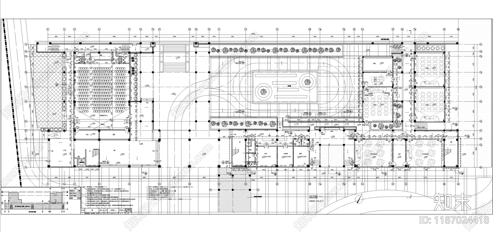 现代学校建筑施工图下载【ID:1187024418】