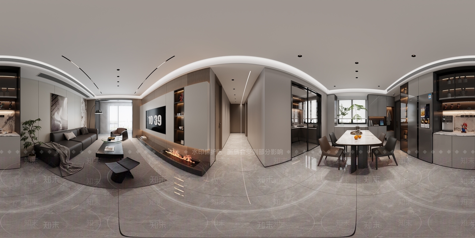 意式家居客厅3D模型下载【ID:1187030323】