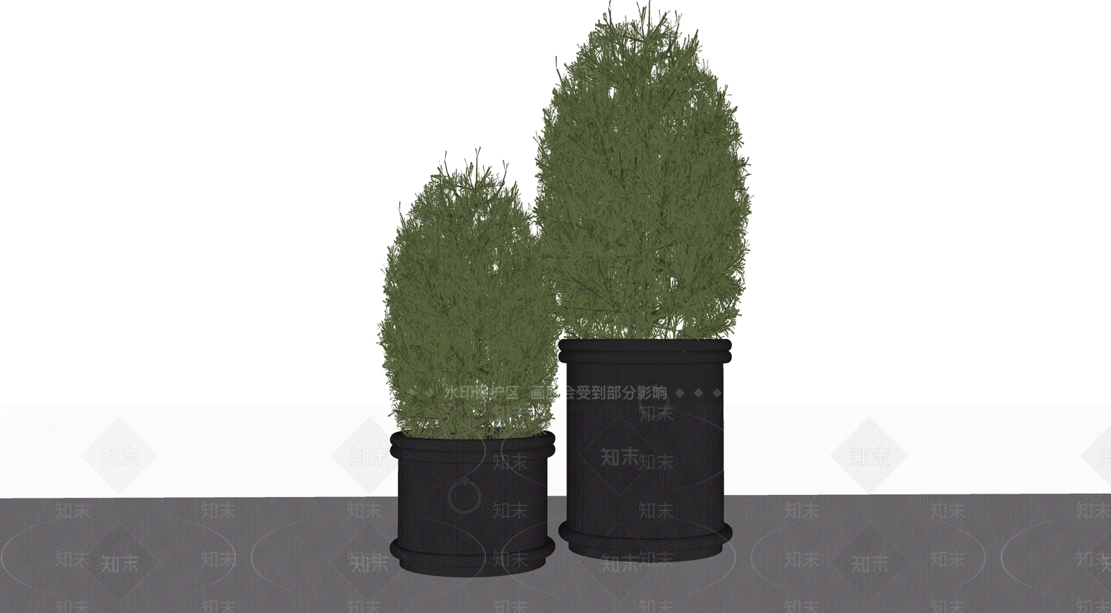 植物组合SU模型下载【ID:1187031034】