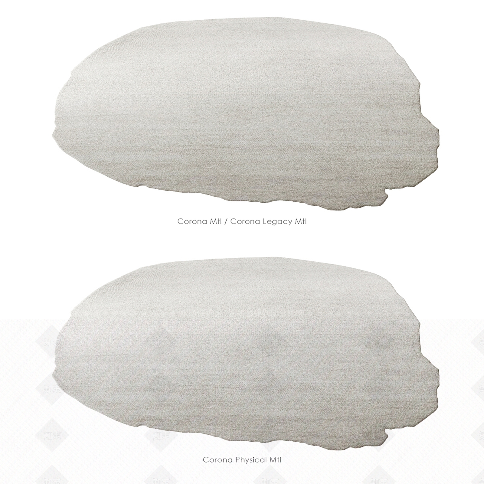 现代奶油地毯3D模型下载【ID:1187032245】