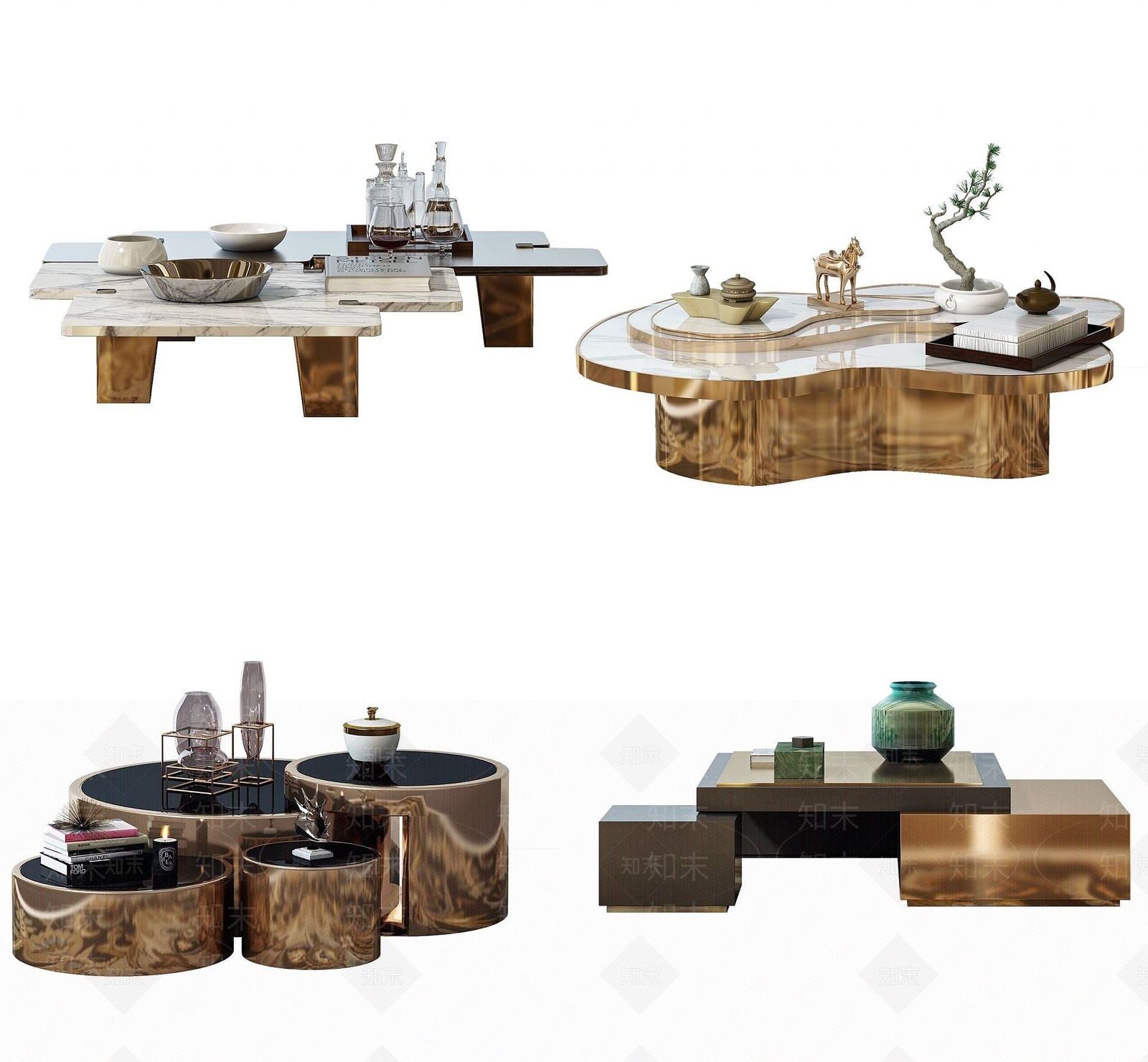 现代玄关柜3D模型下载【ID:1187040033】