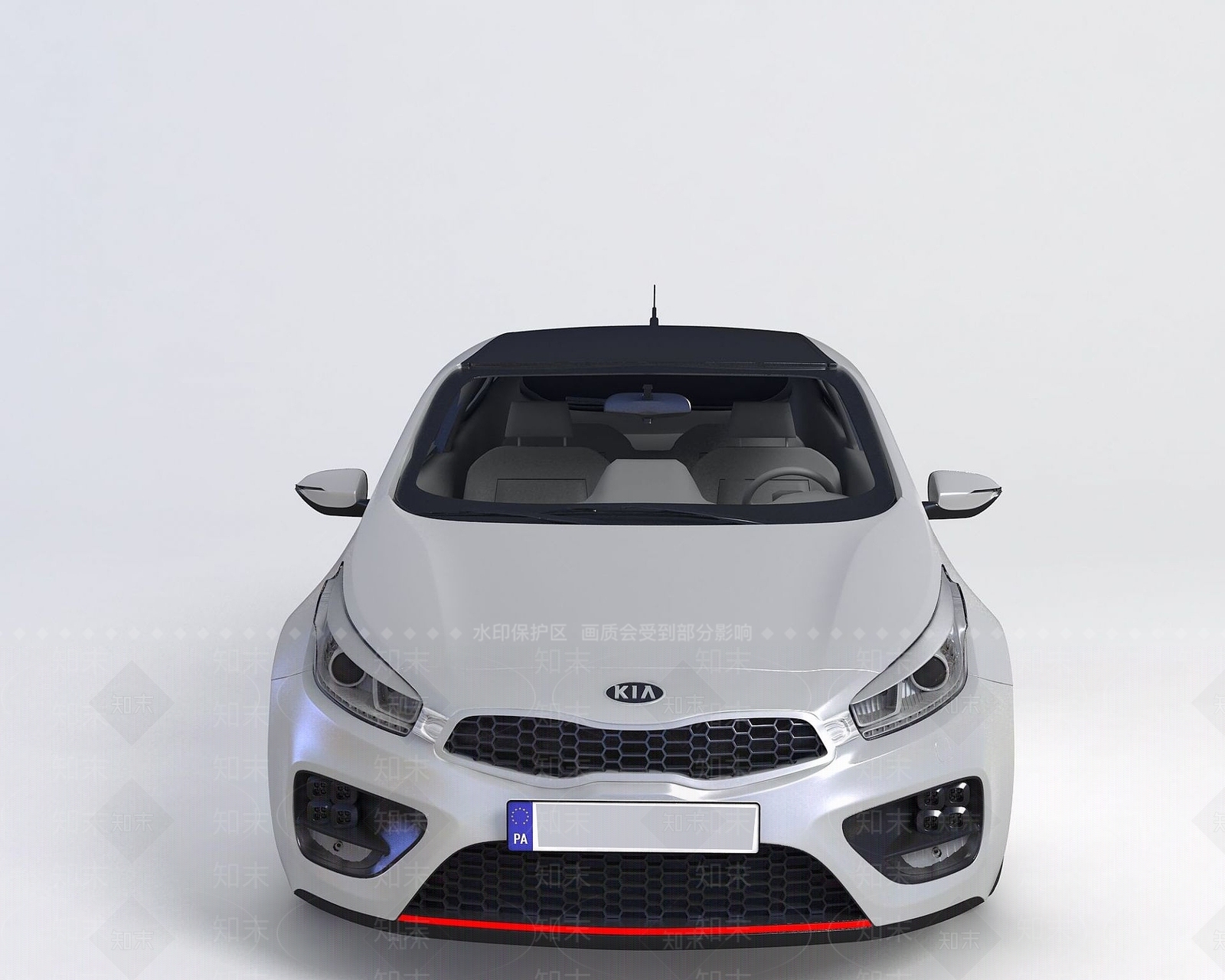 现代汽车3D模型下载【ID:1187334596】
