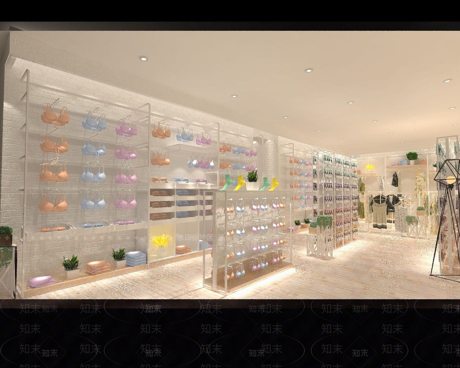 现代办公大厅3D模型下载【ID:1187045364】