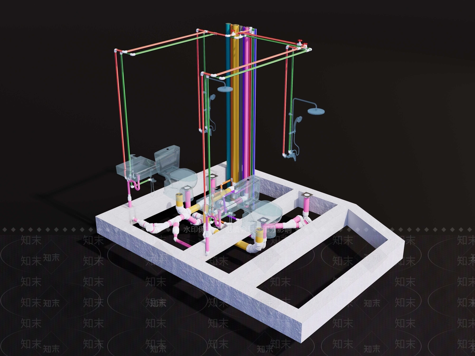 管道零件SU模型下载【ID:1187054980】