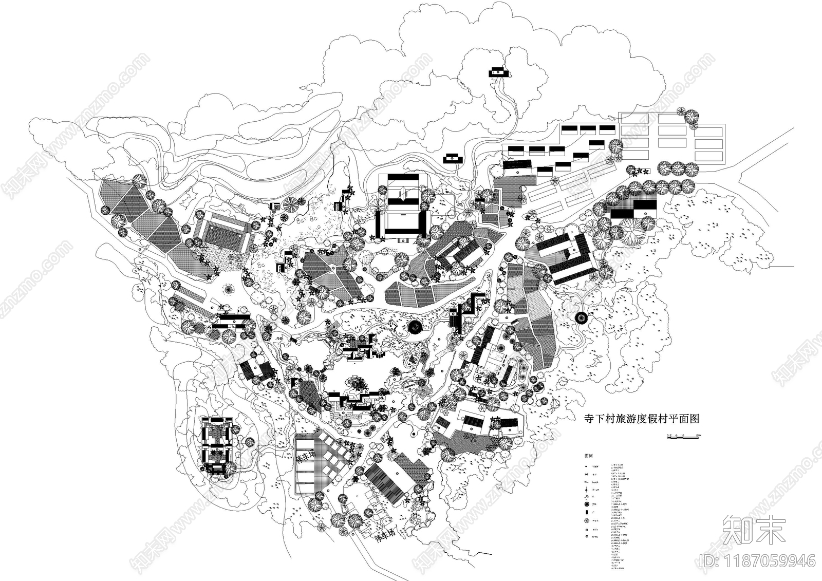 景观平面图施工图下载【ID:1187059946】