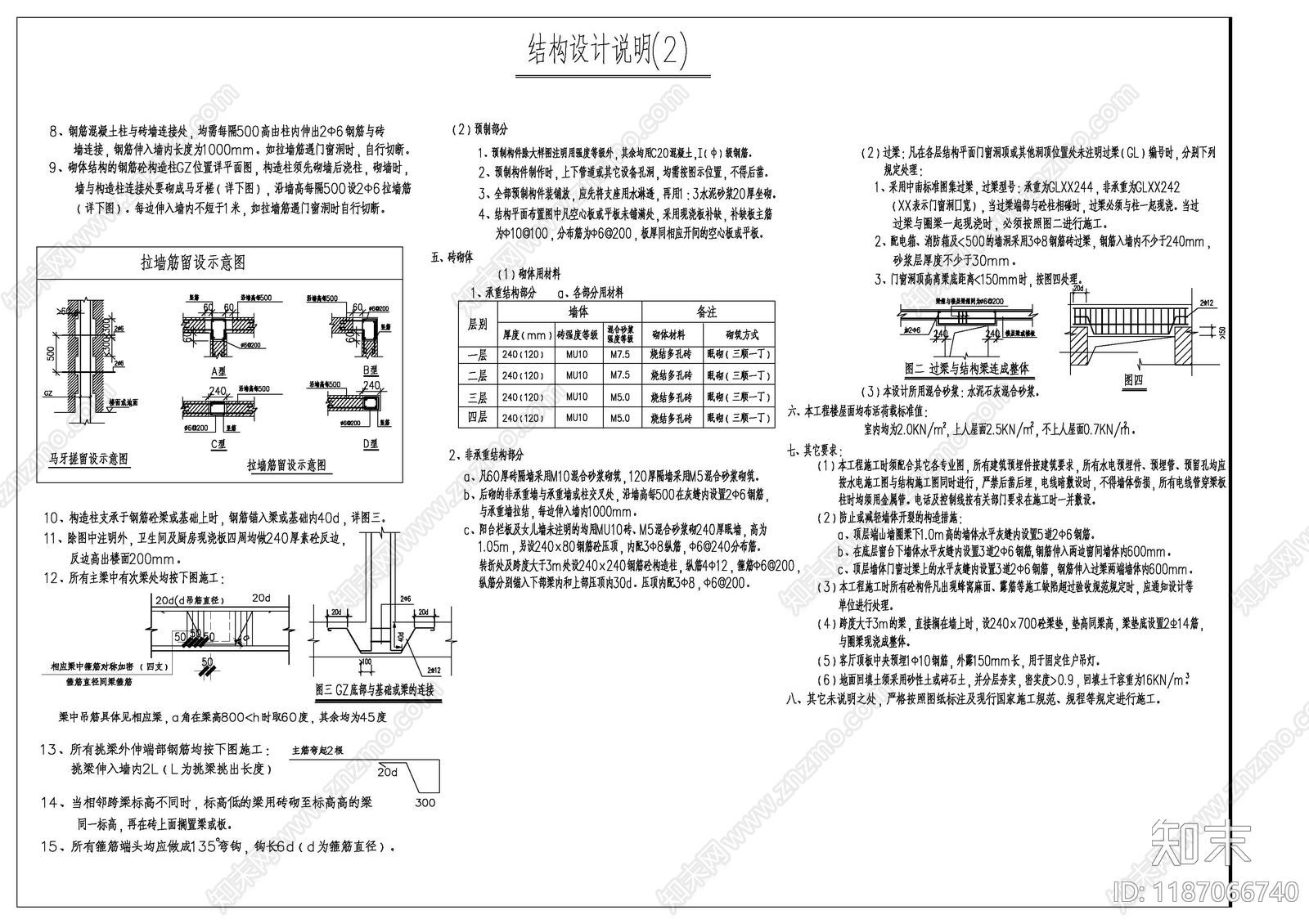 现代设计说明施工图下载【ID:1187066740】