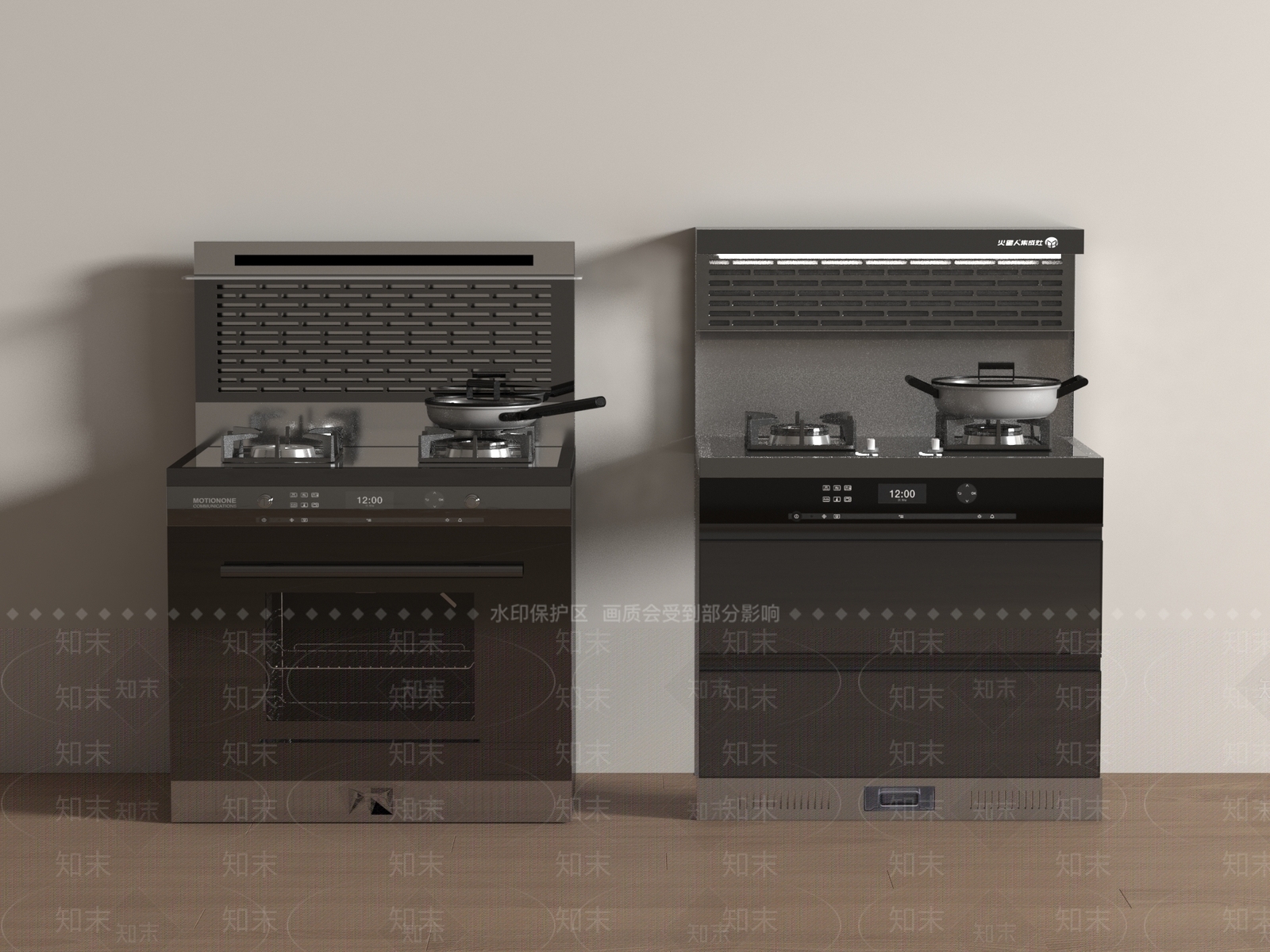 厨房用品3D模型下载【ID:1187070379】