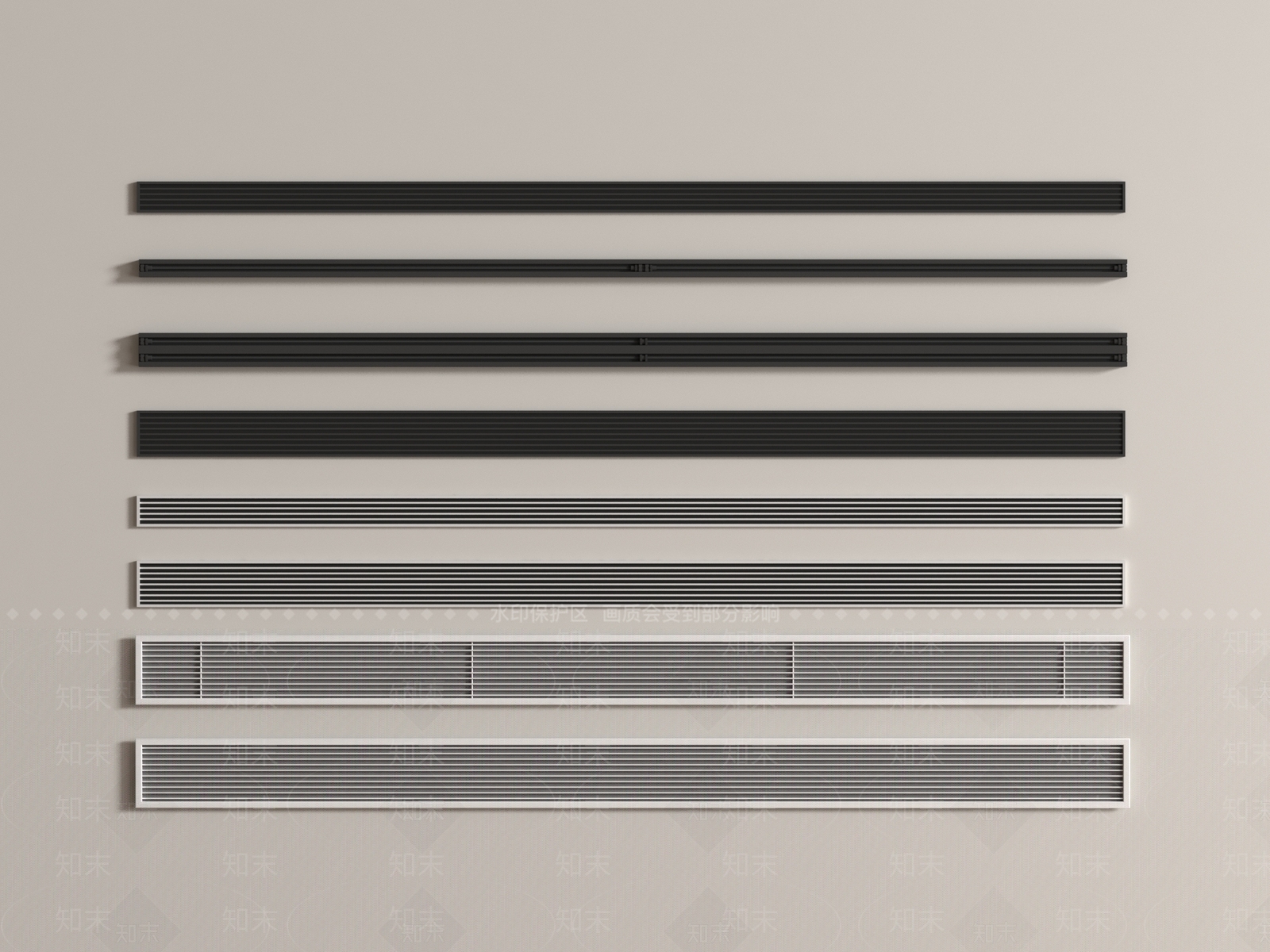 空调出风口3D模型下载【ID:1187070623】