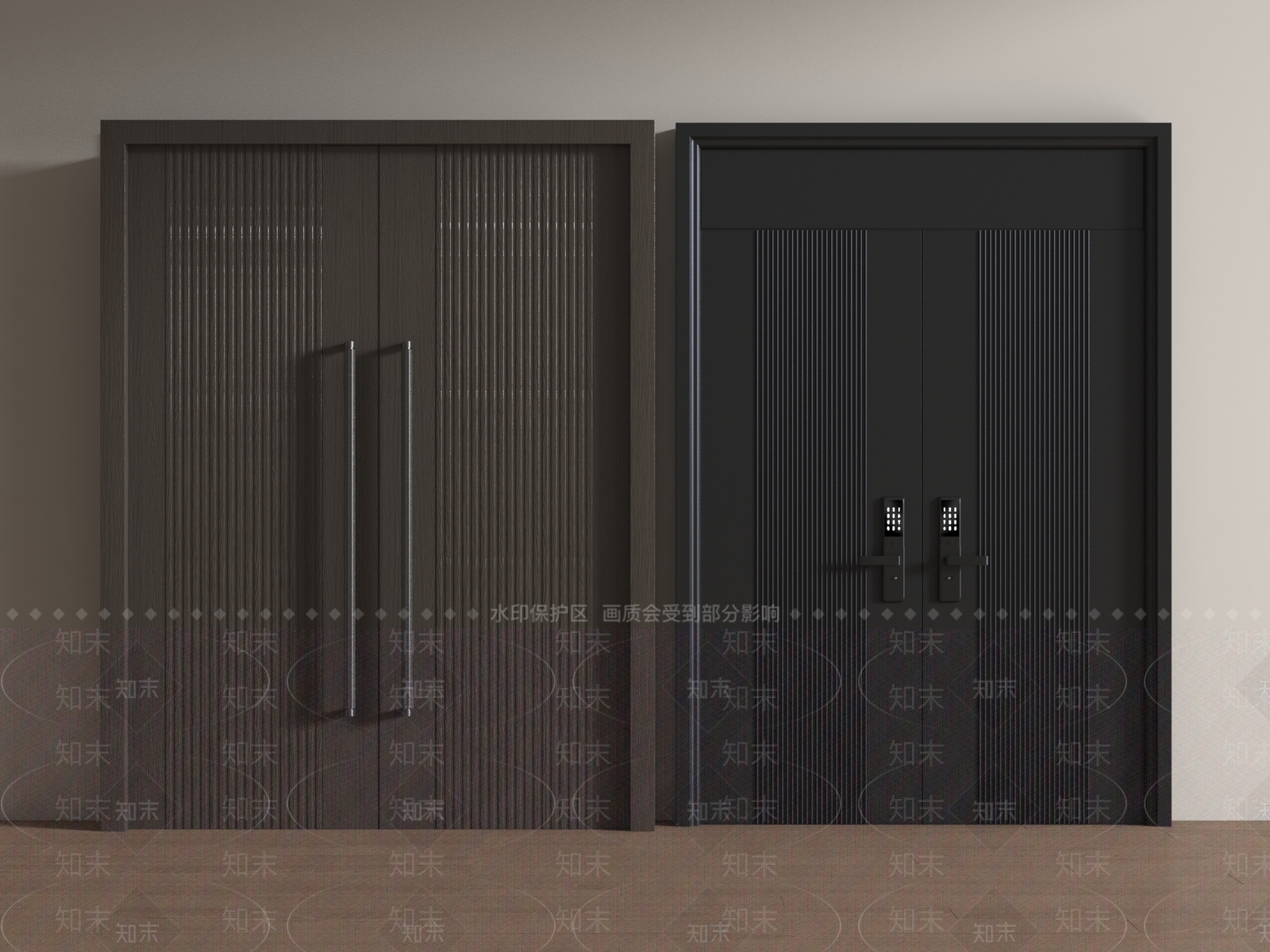现代双开门SU模型下载【ID:1187075351】