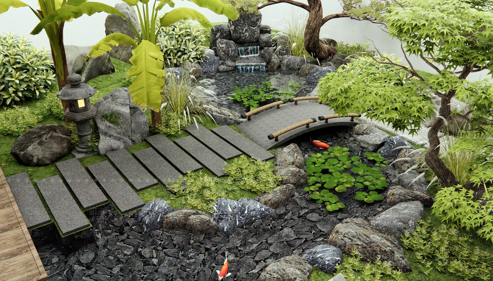 现代庭院3D模型下载【ID:1187080296】