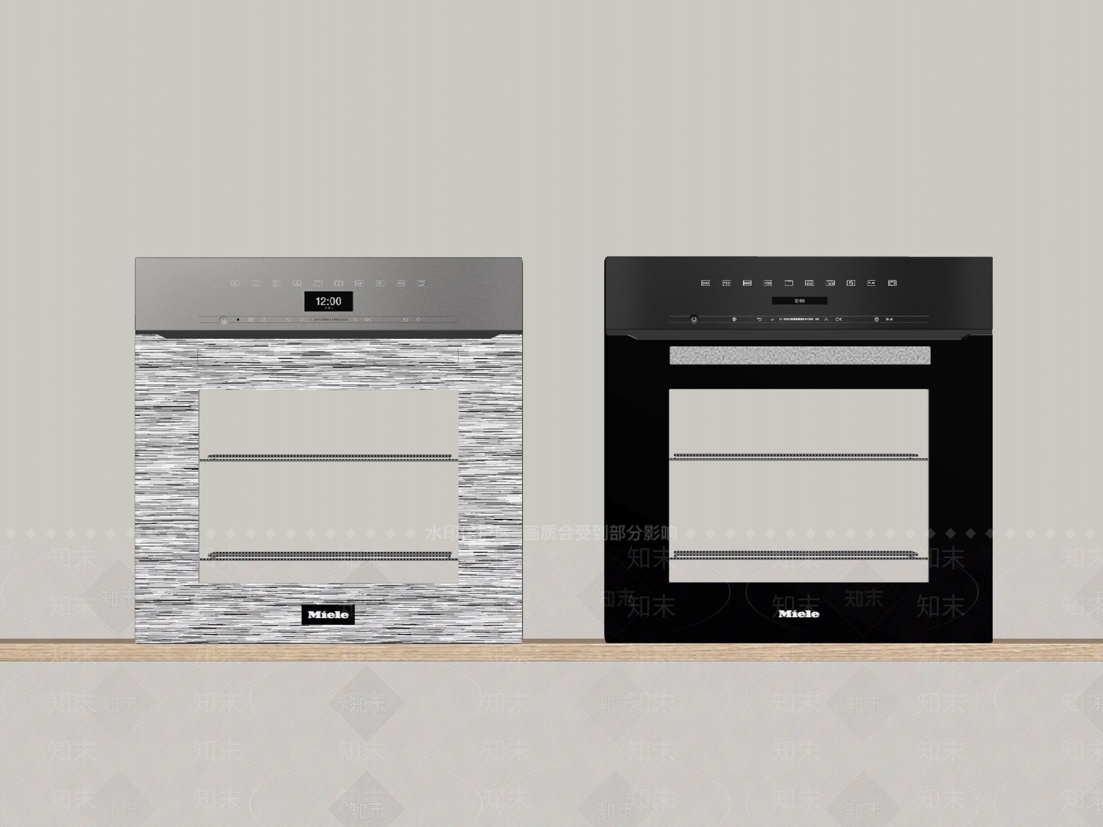 烤箱SU模型下载【ID:1187081363】