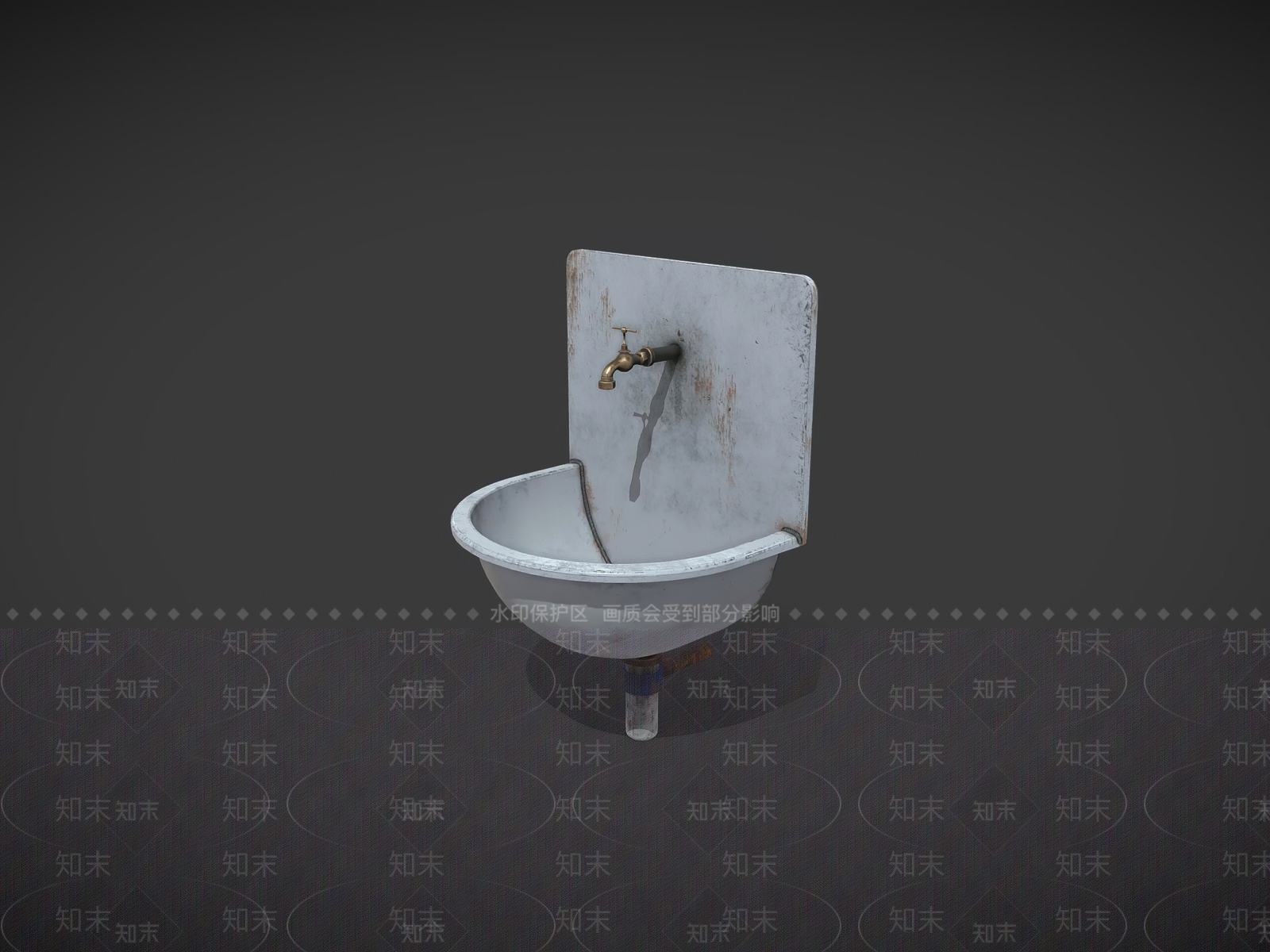洗手台SU模型下载【ID:1187089460】