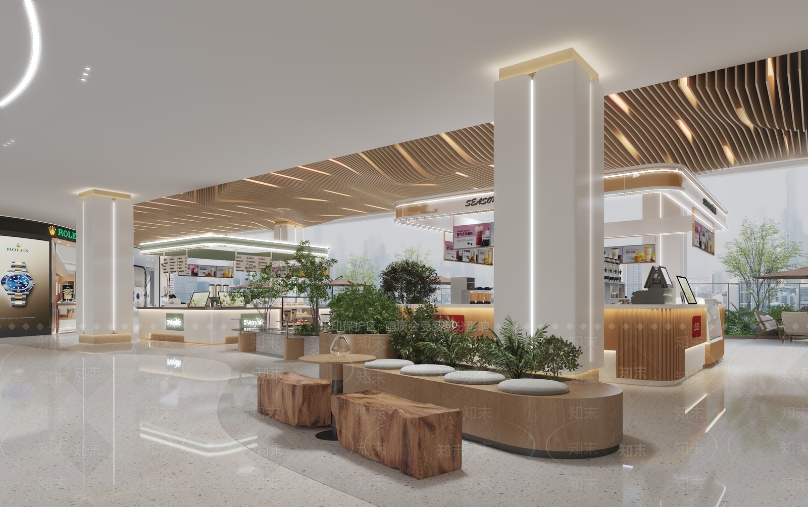 现代商场3D模型下载【ID:1187090136】