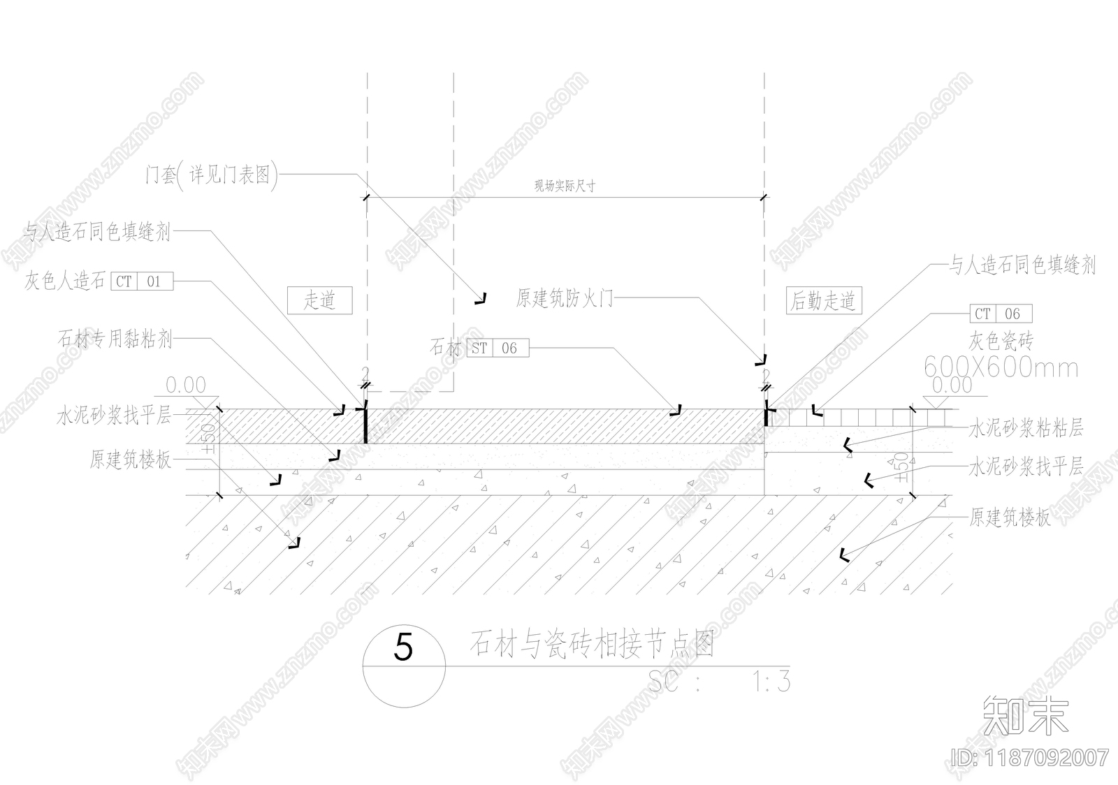 地面综合节点施工图下载【ID:1187092007】