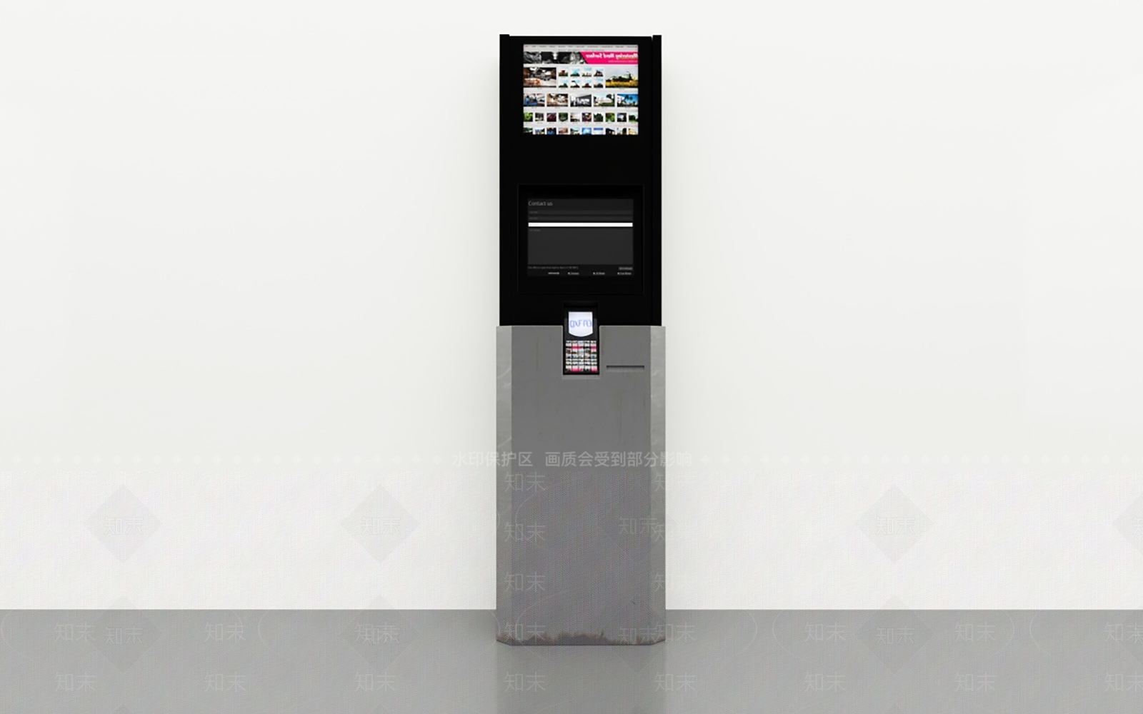 自动售卖机SU模型下载【ID:1187101639】