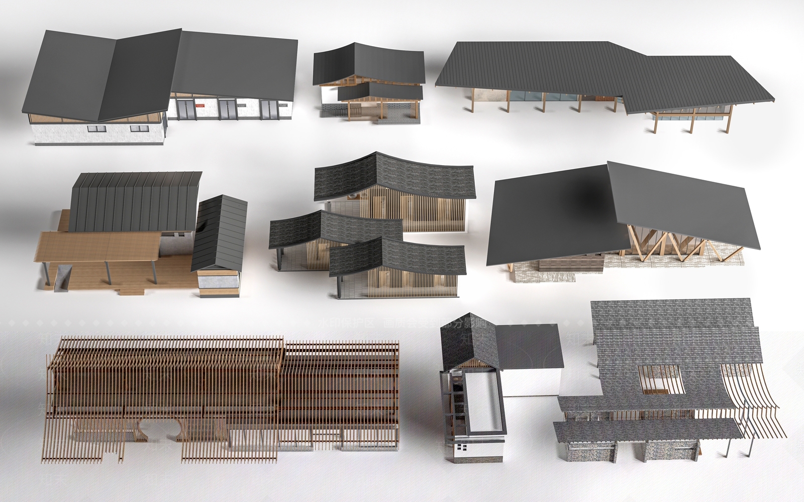 现代其他公共建筑3D模型下载【ID:1187102724】