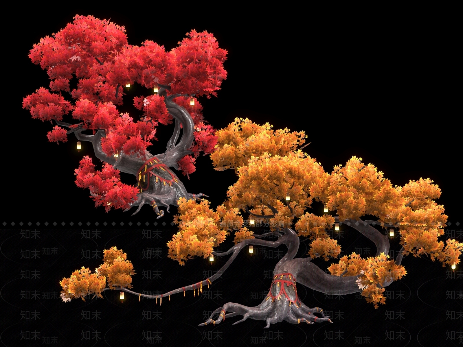 景观树3D模型下载【ID:1187122555】