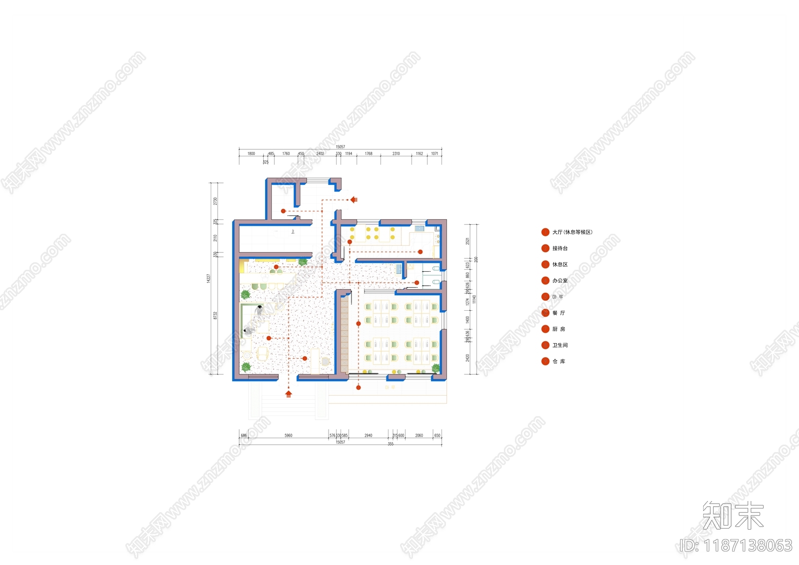 别墅施工图下载【ID:1187138063】