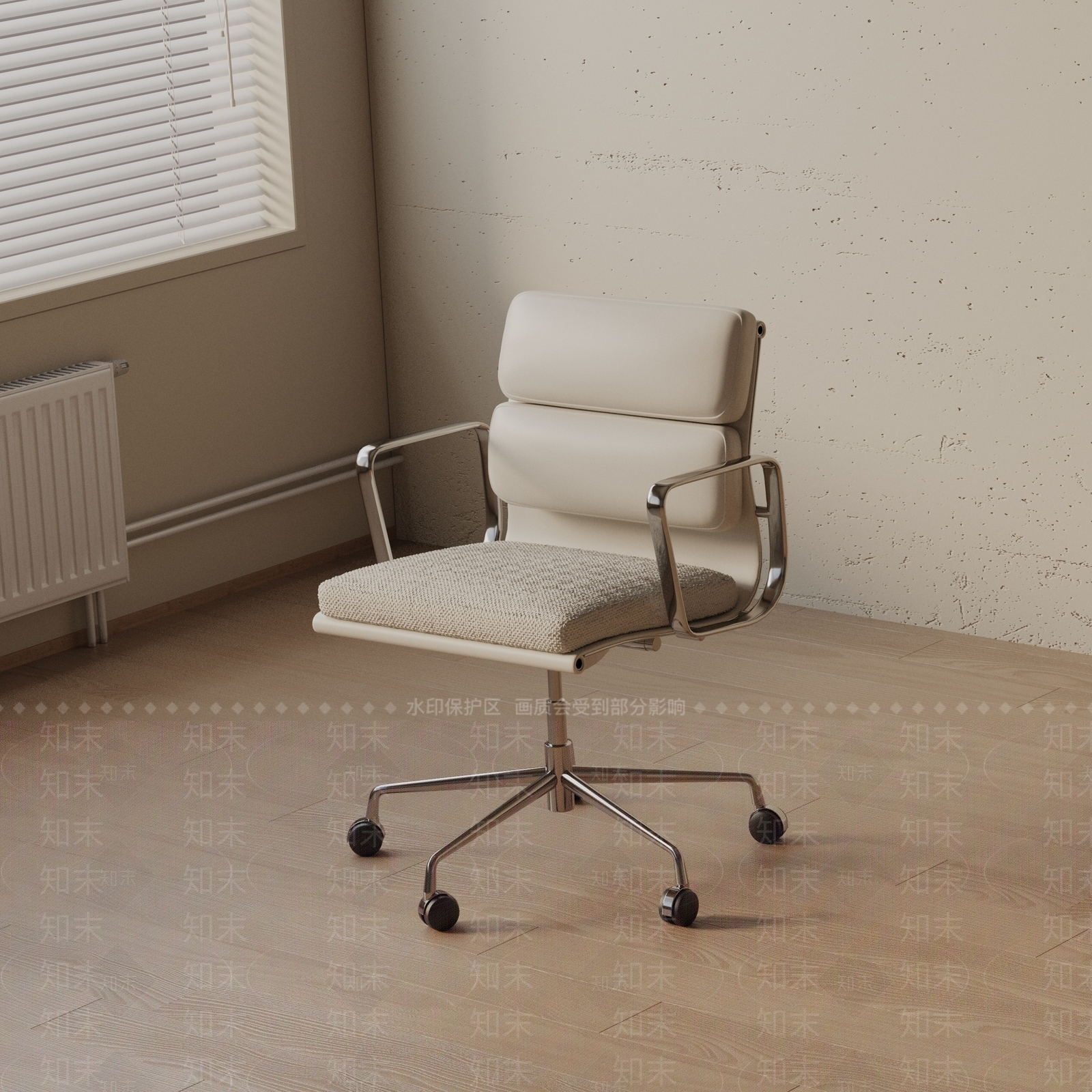 现代办公椅3D模型下载【ID:1187142651】