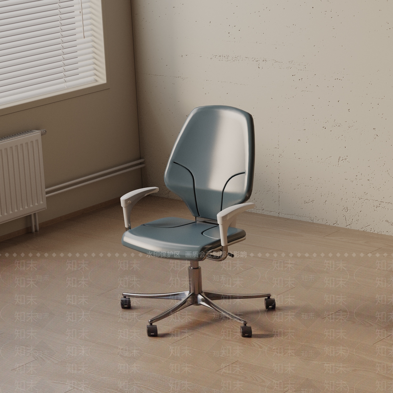 现代办公椅3D模型下载【ID:1187142787】