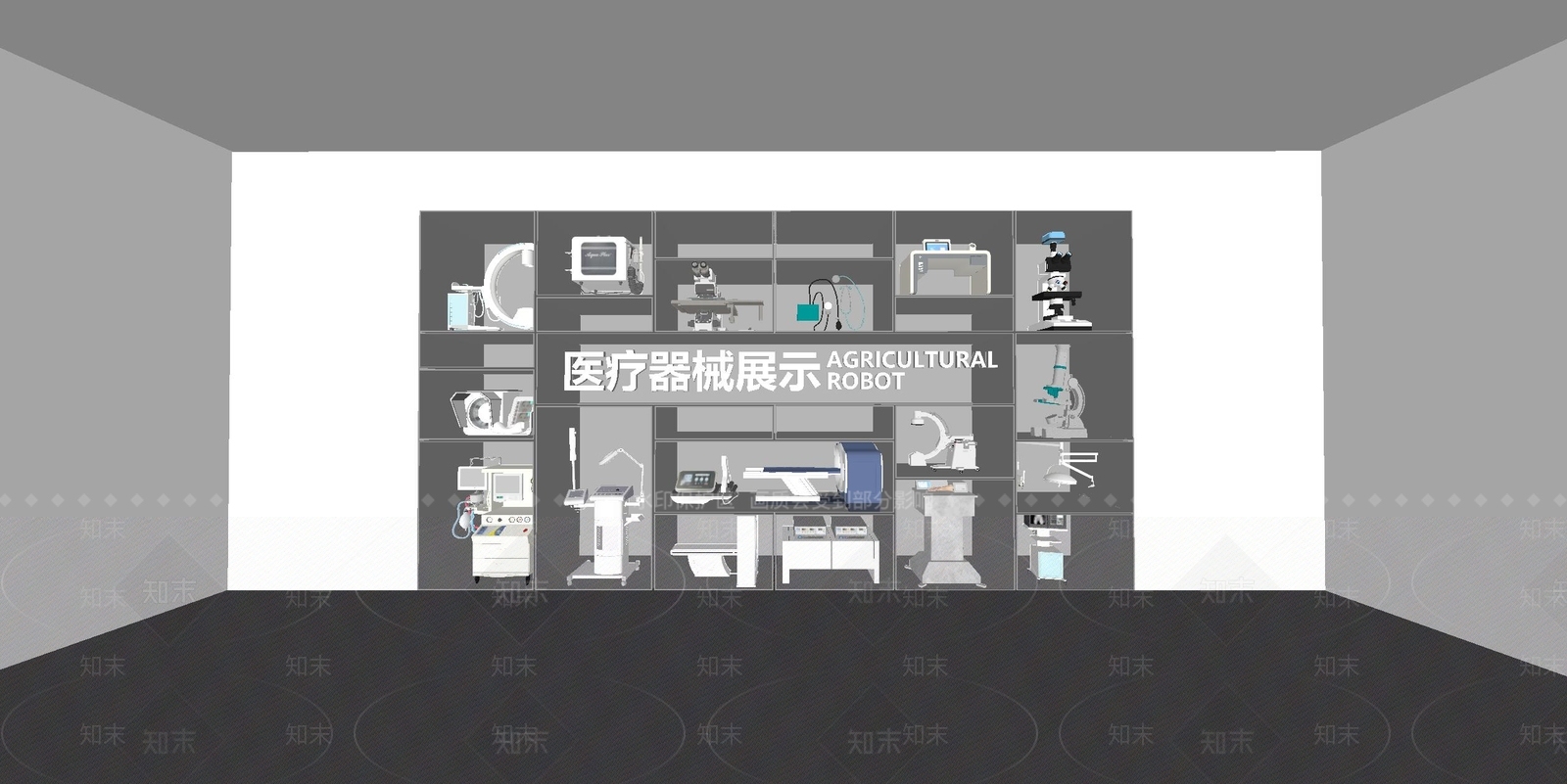 现代其他展厅SU模型下载【ID:1187144415】